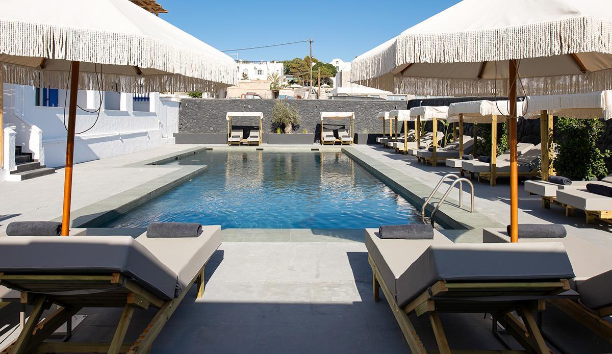 The Noverian Bios Santorini Boutique Hotel 费拉 外观 照片