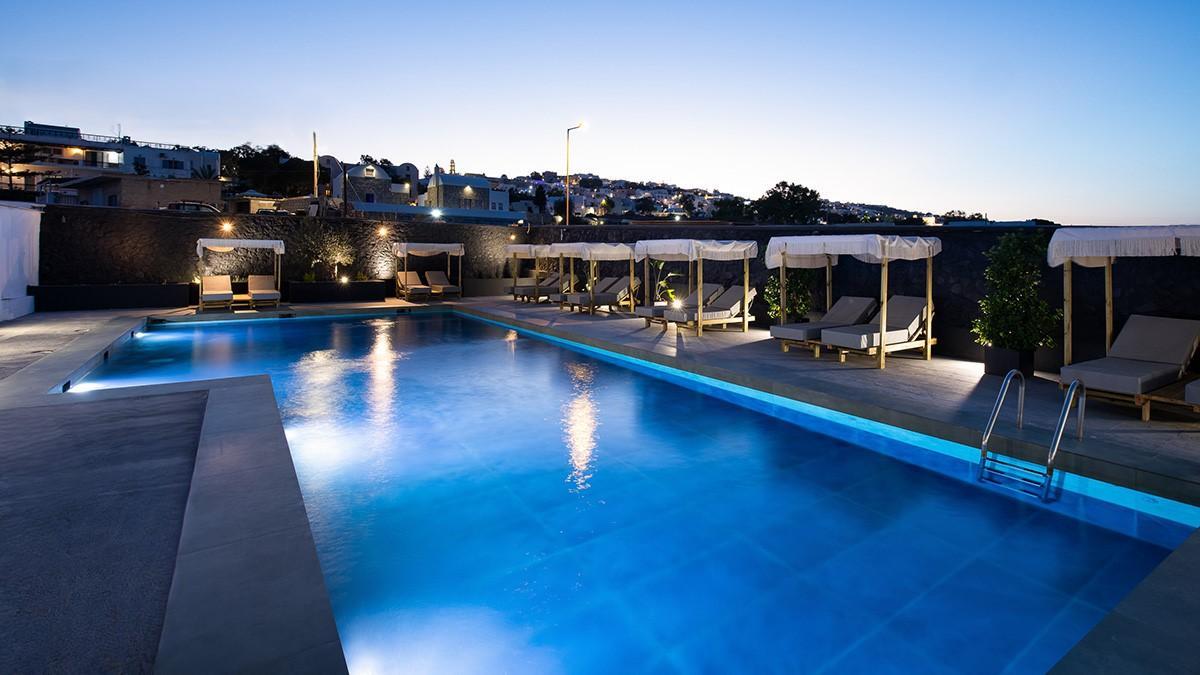 The Noverian Bios Santorini Boutique Hotel 费拉 外观 照片